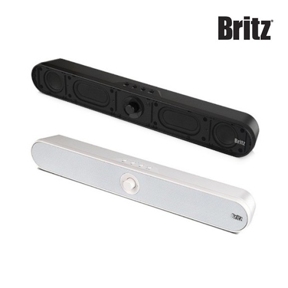 브리츠 BZ-SB8100 휴대용 유무선 블루투스 사운드바 스피커 (블랙, 화이트)