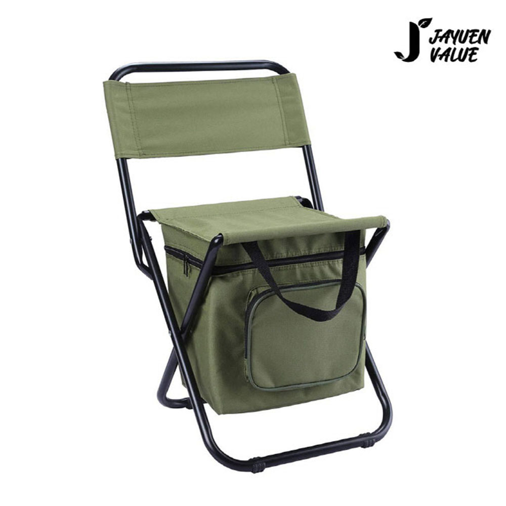 자연밸류 캠핑 낚시 야외 휴대용 접이식 아이스백 의자 JVM-XPT01